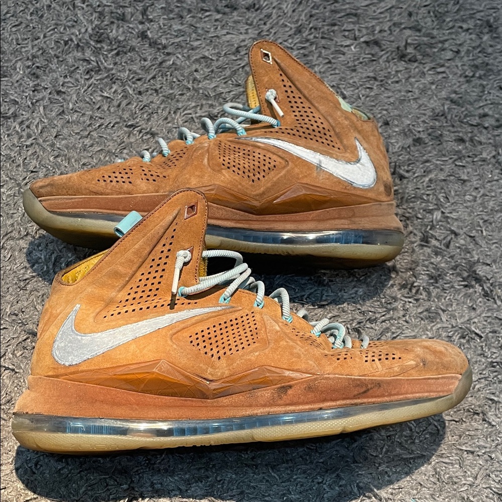 Nike lebron 10 hazelnut